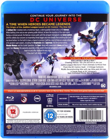 Justice League: War (Liga Sprawiedliwych: Wojna) [Blu-Ray]