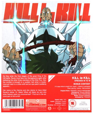 Kill la Kill - Collector's Edition Part 2-3 [2DVD]