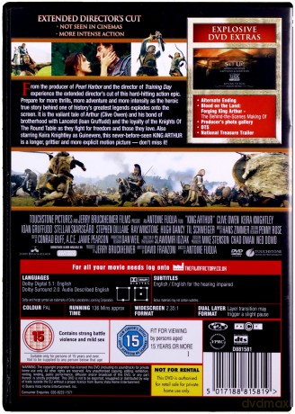 King Arthur (Król Artur) [DVD]