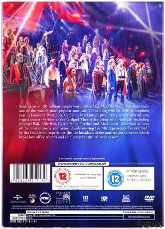 Les Misérables: The Staged Concert [DVD]