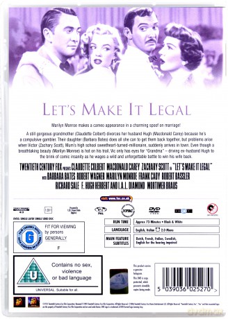 Let's Make It Legal (Pobierzmy się) [DVD]