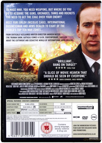 Lord of War (Pan życia i śmierci) [DVD]