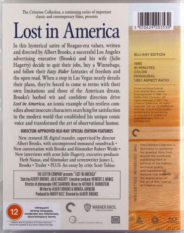 Lost In America (Zagubieni w Ameryce) [Blu-Ray]
