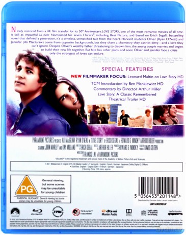 Love Story [Blu-Ray]