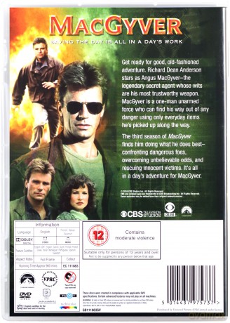 MacGyver Season 3 [5DVD]