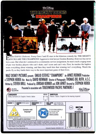 Mighty Ducks Are The Champions (Potężne Kaczory) [DVD]