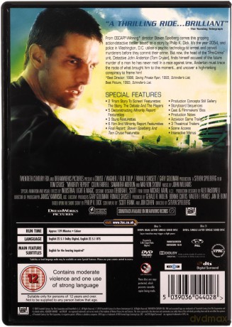 Minority Report (Special) (Raport mniejszości) [2DVD]