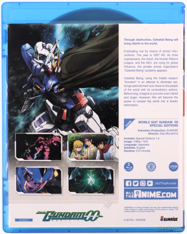 Mobile Suit Gundam 00 and Film (Special/Collector's) [4xBlu-Ray]