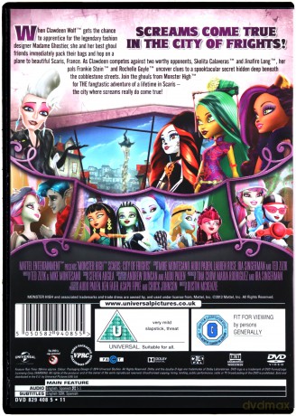 Monster High: Scaris - City Of Frights (Monster High Scaris: Upioryz - miasto strachu) [DVD]