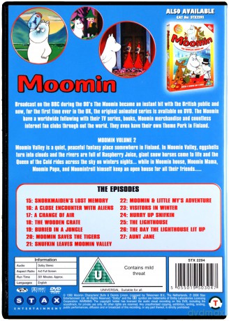 Moomin Vol. 2 (Muminki) [DVD]