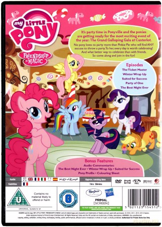 My Little Pony - Friendship Is Magic: A Pony Party (My Little Pony: Przyjaźń to Magia) [DVD]