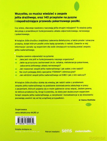 Jelito drażliwe. Leczenie dietą - Hanna Stolińska-Fiedorowicz [KSIĄŻKA]