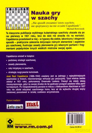 Nauka gry w szachy - Jose Raul Capablanca [KSIĄŻKA]