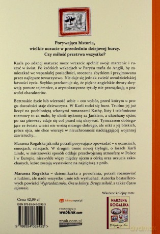 Saga o Karli Linde (Tom 2) Kres czasów - Marzena Rogalska [KSIĄŻKA]
