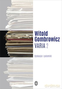 Varia (Tom 2) - Witold Gombrowicz [KSIĄŻKA]