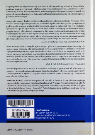 Administracja ochrony zdrowia w Polsce - Sebastian Sikorski [KSIĄŻKA]