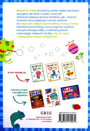 Akademia 3-latka [KSIĄŻKA]
