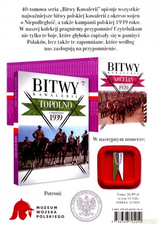 Bitwy Kawalerii (Tom 15) Wola Zbrożkowa 11 września 1939 [KSIĄŻKA]