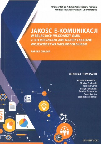 Jakość e-komunikacji w relacjach włodarzy gmin - M. Tomaszyk [KSIĄŻKA]