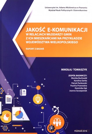Jakość e-komunikacji w relacjach włodarzy gmin - M. Tomaszyk [KSIĄŻKA]