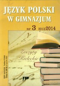 Język Polski w Gimnazjum numer 3 2013/2014 [KSIĄŻKA]