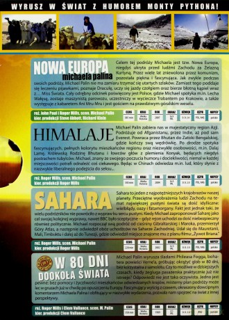 Michael Palin: Nowa Europa Michaela Palina / Sahara / W 80 dni dookoła świata / Himalaje (BBC) [BOX] [7DVD]