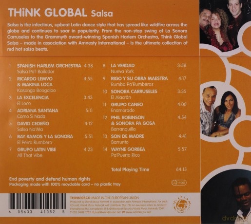 Rough Guide: Think Global: Salsa [CD]