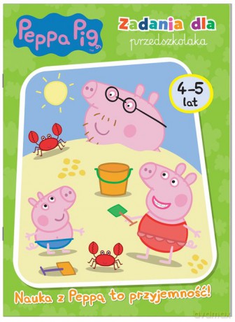 Peppa Pig.Zadania dla przedszkolaka Nauka z Peppą to przyjemność! 4-5 lat [KSIĄŻKA]