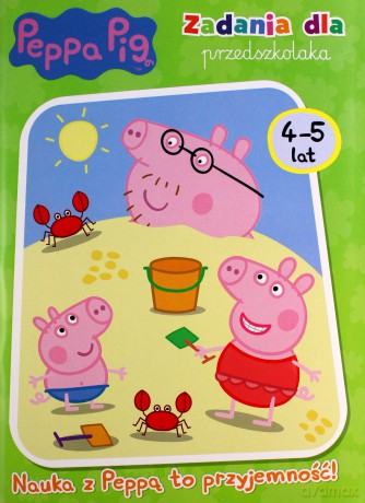 Peppa Pig.Zadania dla przedszkolaka Nauka z Peppą to przyjemność! 4-5 lat [KSIĄŻKA]