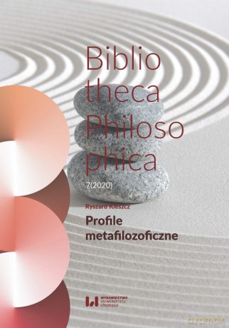 Profile metafilozoficzne - Ryszard Kleszcz [KSIĄŻKA]