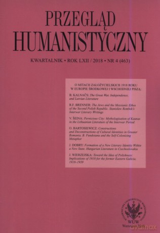 Przegląd Humanistyczny 2018/04 [KSIĄŻKA]