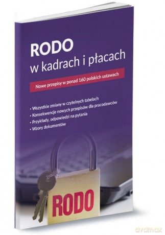 RODO w kadrach i płacach - Maciej Lipka [KSIĄŻKA]