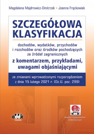 Szczegółowa klasyfikacja - Magdalena Majdrowicz-Dmitrzak, Joanna Frąckowiak [KSIĄŻKA]