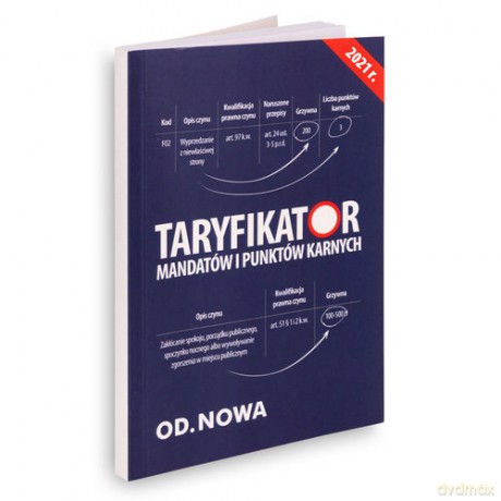 Taryfikator mandatów i punktów karnych 2020 [KSIĄŻKA]