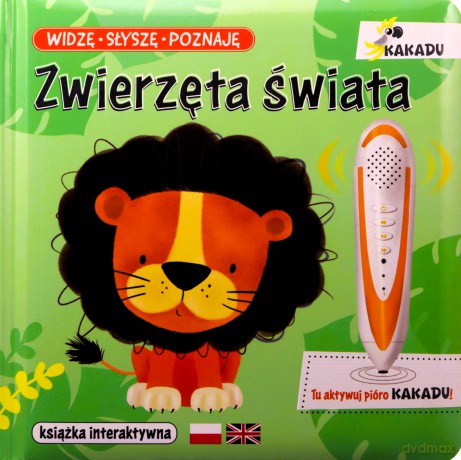Widzę słyszę poznaję Zwierzęta świata - Agnieszka Matz [KSIĄŻKA]