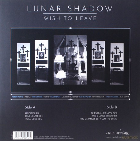 Lunar Shadow: Wish To Leave [Winyl]