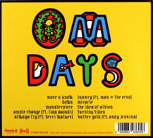 Raf Rundell: O.M Days [CD]