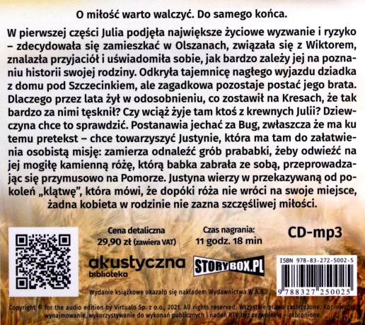 Olszany (Tom 2) Kamienna róża - Agnieszka Litorowicz-Siegert [AUDIOBOOK]