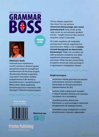 Grammar Boss. Angielski biznesowy w ćwiczeniach gramatycznych - Katarzyna Janda [KSIĄŻKA]