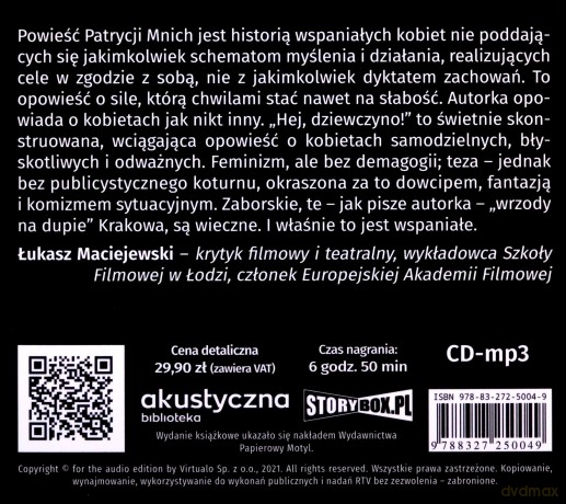 Hej, dziewczyno! - Patrycja Mnich [AUDIOBOOK]