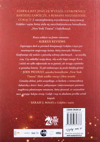 Krew i miód. Gołąb i wąż. (Tom 2) - Shelby Mahurin [KSIĄŻKA]