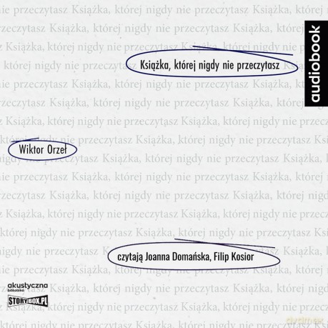 Książka, której nigdy nie przeczytasz - Wiktor Orzeł [AUDIOBOOK]