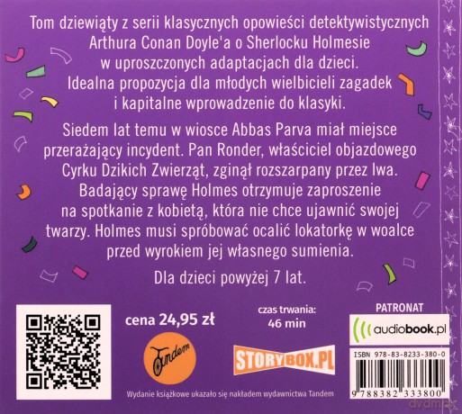 Lokatorka w woalce. Sherlock Holmes. (Tom 9) - Arthur Conan Doyle [AUDIOBOOK]