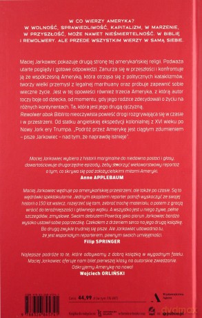 Rewolwer obok Biblii. W co wierzy Ameryka - Maciej Jarkowiec [KSIĄŻKA]