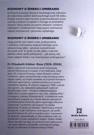 Rozmowy o śmierci i umieraniu - Elizabeth Kübler-Ross [KSIĄŻKA]