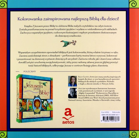 Z Jezusem przez Biblię. Kolorowanka - Sally Lloyd-Jones, Anna Jagodnicka [KSIĄŻKA]