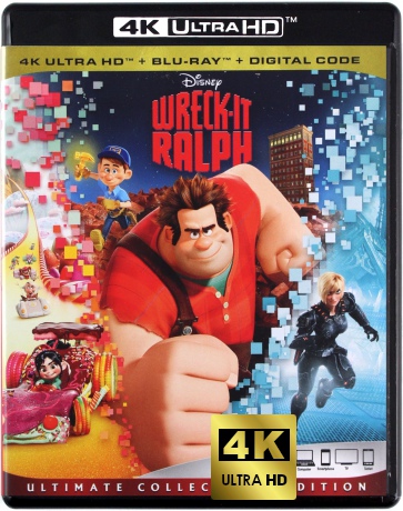 Wreck-It Ralph (Ralph Demolka) (Disney) [Blu-Ray 4K]+[Blu-Ray]
