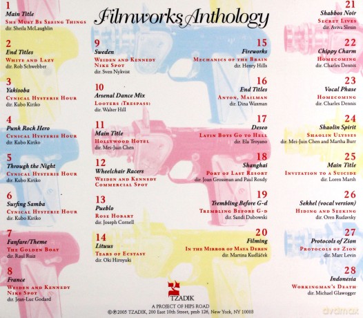 John Zorn: The Best of Filmworks - 20 Years of Soundtrack Music [CD]