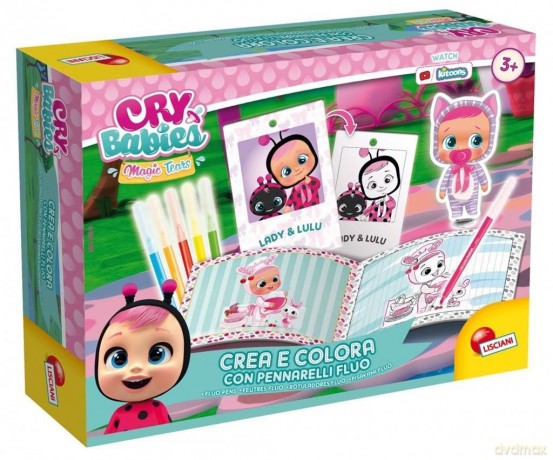 Cry Babies Magiczne łzy - pisaki fluo