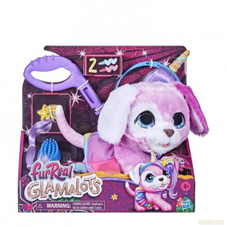 FurReal Glamalots. Różowy piesek + akcesoria